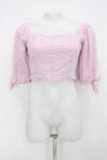 Blusa renner feminina rosa com Cós com elástico