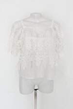 Blusa bellina & co feminina branca com Forro