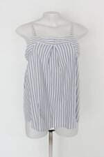 Regata feminina branca com Drapeado