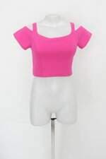 Blusa cropped hirus feminina rosa