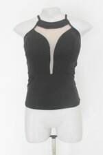 Regata feminina preta com Tule