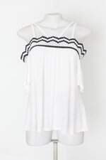 Bata letage feminina branco com Bordado