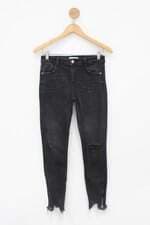 Calça de sarja Zara feminina preta