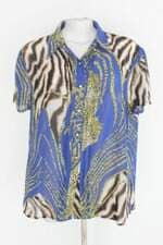 Camisa silver fox feminina estampada