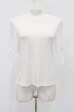 Blusa Amaro feminina bege com Tule