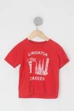 Camiseta Infantil stedman vermelha com silk