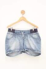 Shorts megadose feminino azul
