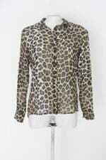 Camisa gazzy feminina estampada com Barra Mullet