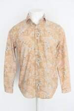 Camisa zara man masculino estampado