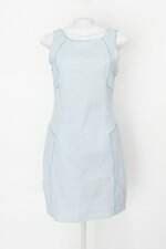 Vestido banila b feminino azul com Recortes
