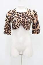 Blusa cropped gloss feminina estampada