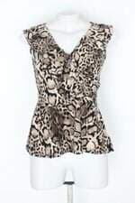 Blusa chess feminina estampada com Babado