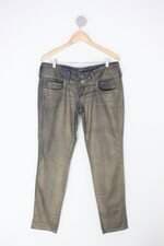 Calça Jeans colcci denim feminina dourado