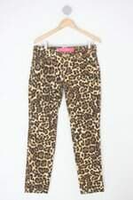 Calça de sarja coca - cola clothing feminina estampada