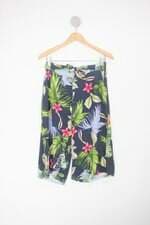 Shorts feminino estampado com Faixa na Cintura