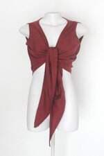 Blusa  Cropped feminina vermelha