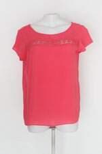 Blusa feminina rosa com Recortes