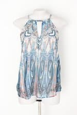 Blusa le lis blanc feminina estampada com Bordado e Forro