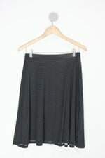 Saia marisa feminina preta com poás