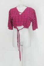 Blusa feminina xadrez 