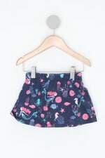 Shorts-saia Infantil Malwee estampado