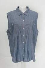 Colete karen scott feminino azul