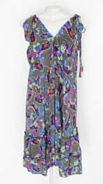 Vestido Renner feminina estampado com Babado