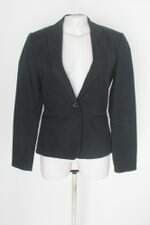 Blazer banana republic feminino preto com Ombreira
