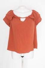 Blusa feminina laranja