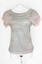 Blusa maria filó feminina estampada com Aplique