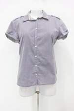 Camisa shoulder feminina xadrez 