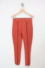 Calça de tecido deposito feminina laranja