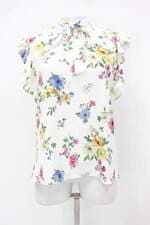 Blusa bershka feminina branca estampada 