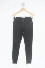 Calça de sarja zara feminina preta