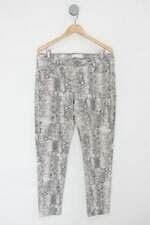 Calça de sarja renner marfinno feminina animal print 