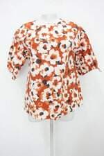 Blusa hering feminina marrom floral