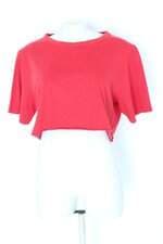 Blusa Cropped Renner feminina vermelha