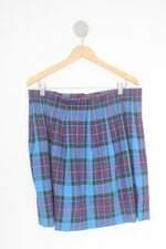 Saia feminina estampada com Pregas