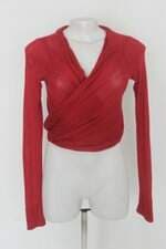Blusa lita mortari feminina vermelha