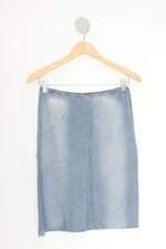 Saia Renner feminina azul com Cós com elástico
