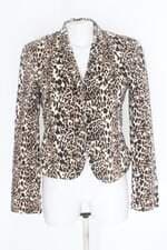 Blazer Yessica feminino estampado com Ombreira