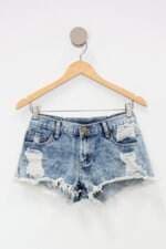 Shorts feminino azul