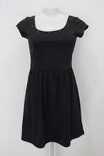 Vestido renner feminino preto com Aplique