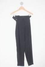 Calça gule gule feminina azul com Faixa na Cintura