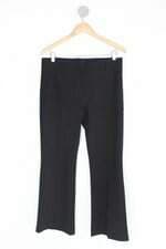 Calça flare lounge feminina preta