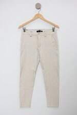 Calça de tecido registered mark feminina bege