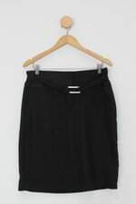 Saia yessica feminina preta