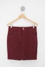 Saia belly fashion feminina vermelha