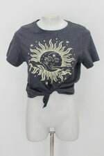 Blusa south & co feminina cinza com Silk