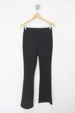 Calça de tecido feminina preto